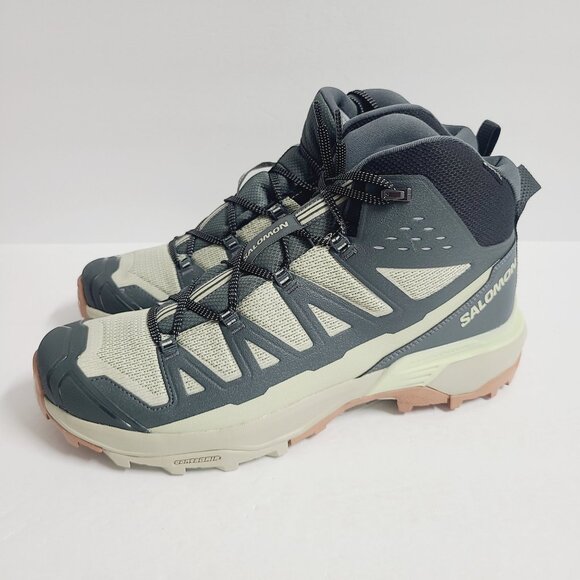 NEW Salomon X Ultra 360 Edge Mid GTX Hiking Boots 474599 Size 10.5 Green - Picture 1 of 8